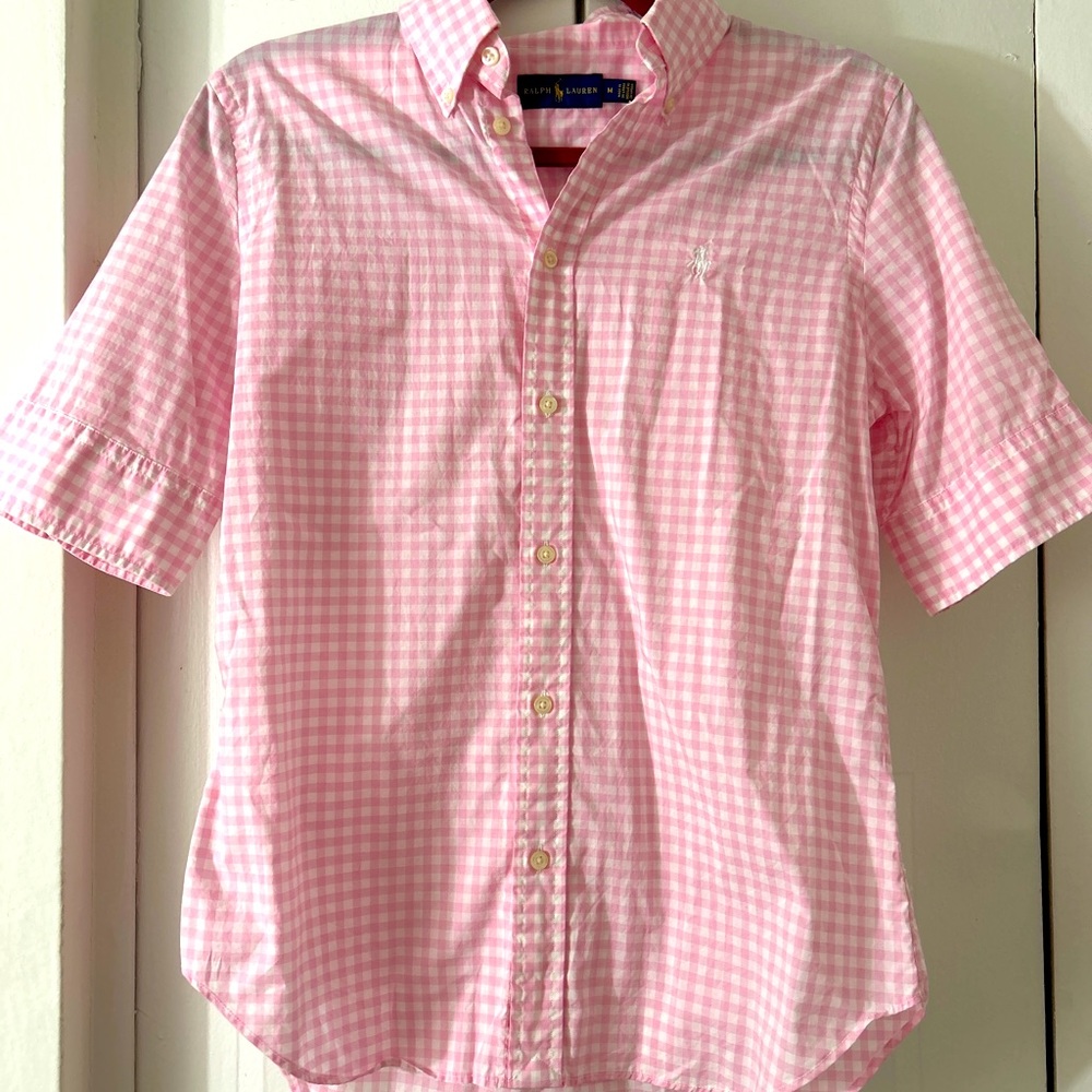 Polo pink & white